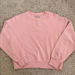 Madewell Rivet&Thread crop sweater